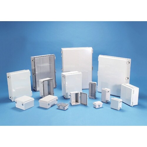 タカチ 防水・防塵ボックス ホワイトグレー 160