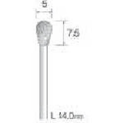 Minimo 電着ダイヤモンドバー#140 Φ5