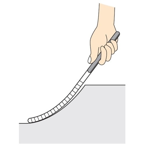 ツボサン プロヤスリ 舟型 10本組サイズ 平 中