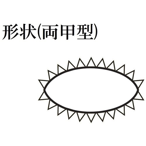 ツボサン 組ヤスリ 12本組 両甲 中目