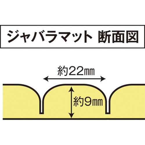 CAR−BOY ジャバラマット 大 ブルー