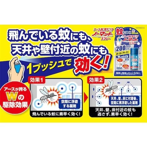 アース 殺虫剤 アースおすだけノーマット スプレー