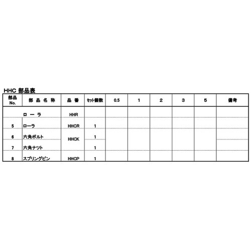 スーパー 吊りフツク ハバヒロ型.ロ−ラ−
