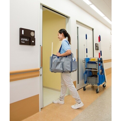 テラモト BMトートバックS ブルー