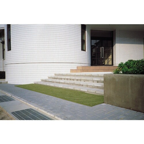 テラモト スパイクターフ 緑 450×600mm