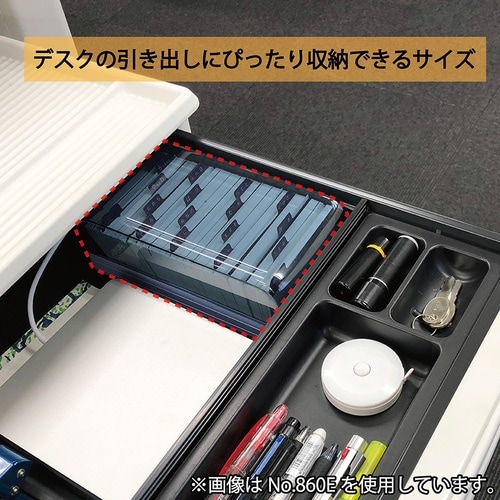 カール 名刺整理器 No.870E−B ブルー 収