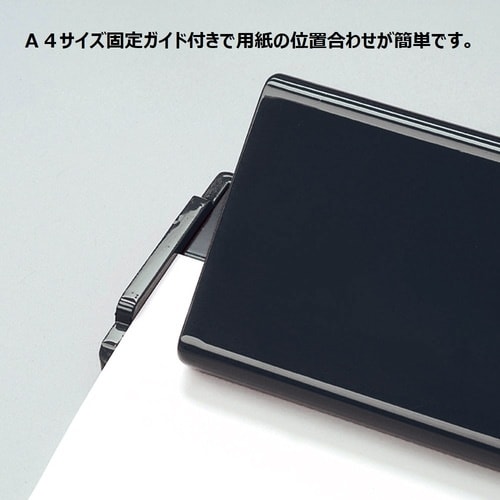 カール 4穴パンチ No.435−K ブラック 穿