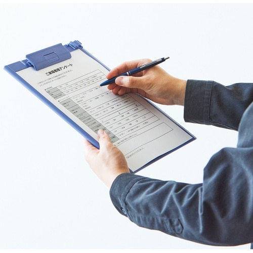 LIHIT A4/Eクリップボード ブルーバイオレ