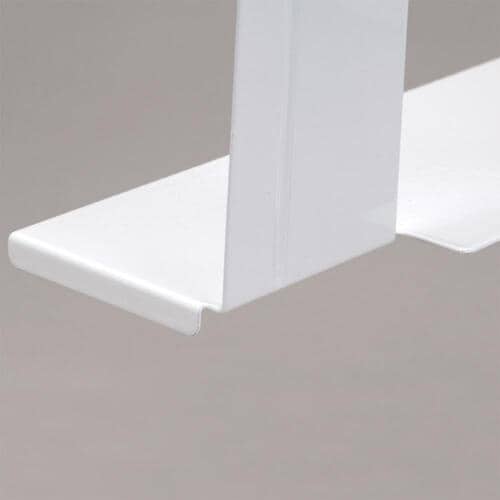 LIHIT ブックエンド(マグネット付) 白