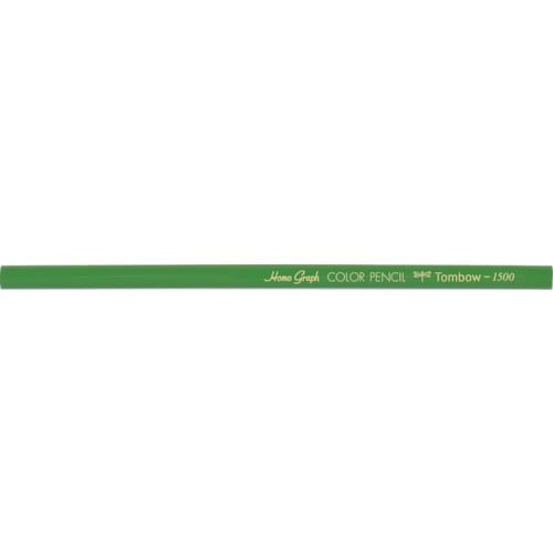 Tombow 色鉛筆 1500 単色 黄緑 12本