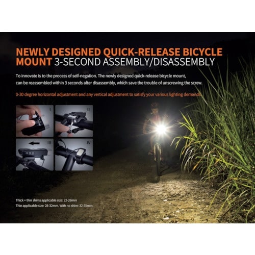 FENIX 【売切廃番】LEDバイクライト BC3