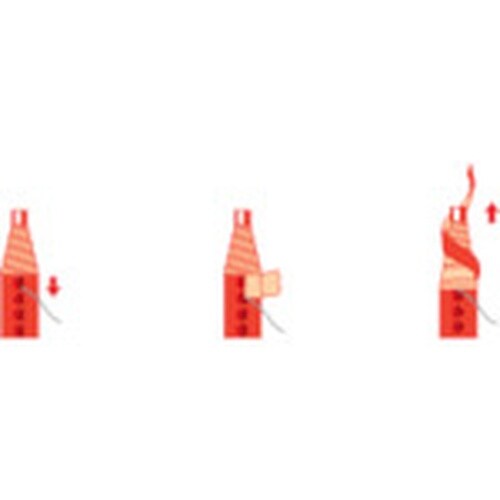 uni 油性ダーマトグラフ 茶 (12本入)