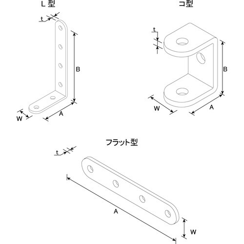 DAIDOHANT ミニステーL型 27×57mm