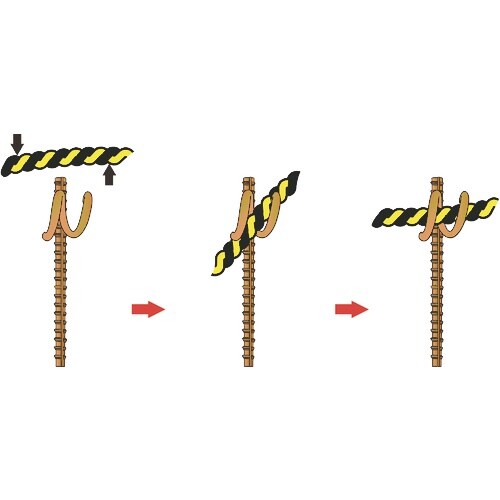 DAIDОHANT N式巻型ロープ止め D16×1