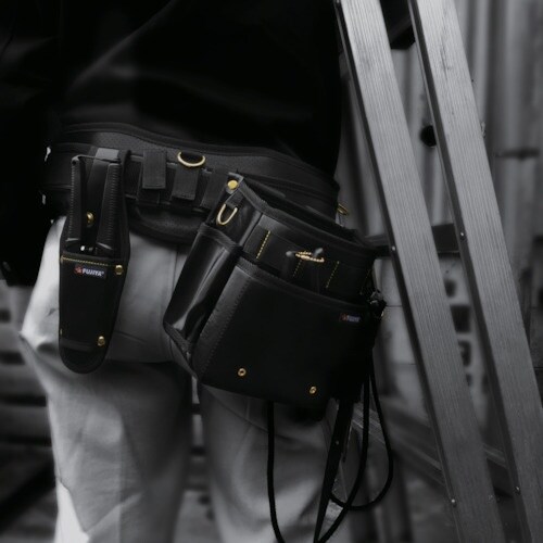 フジ矢 作業用ベルト(黒金)