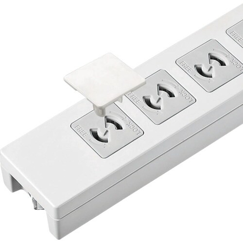 SANWA 電源タップ用コンセントキャップホワイト