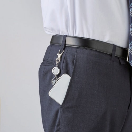 ELECOM スマートフォン用コードリールストラッ