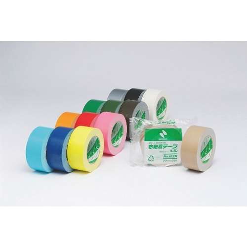 ニチバン 布粘着テープ102N白50mmX25m