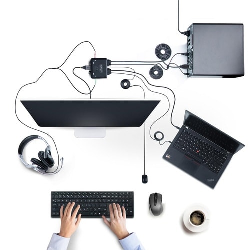 KVMスイッチ/2ポート/一画面