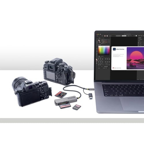 USBカードリーダー/マルチメモリーカードリーダー