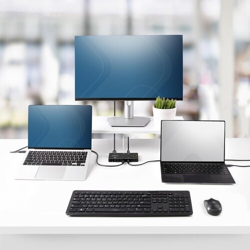 KVMスイッチ/2ポート/USB−C/1画面