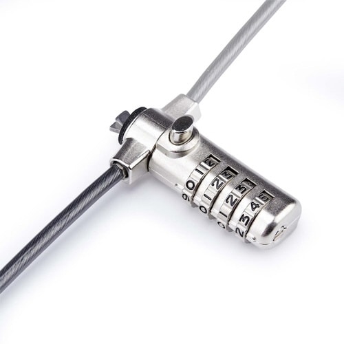 セキュリティーワイヤーロック/2m/4桁ダイヤル錠