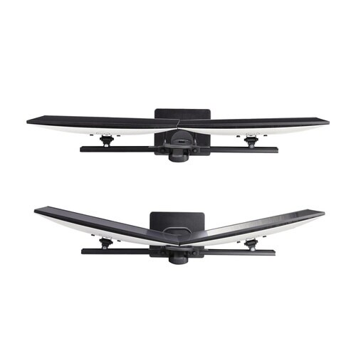 モニタースタンド/置き型/2画面/最大27インチ