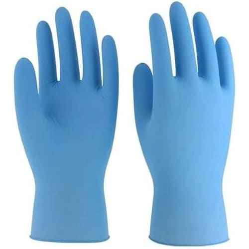 No.991 ニトリル使い捨て手袋ブルーS