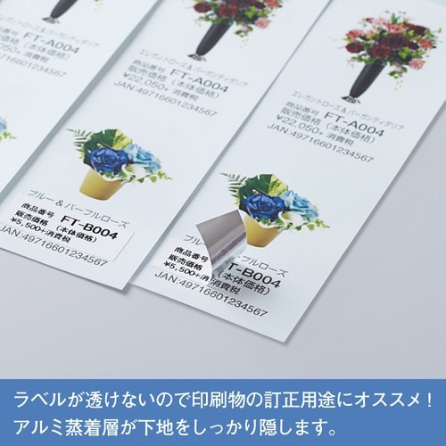 テプラ PROテープ 下地がかくせる24mm黒文字