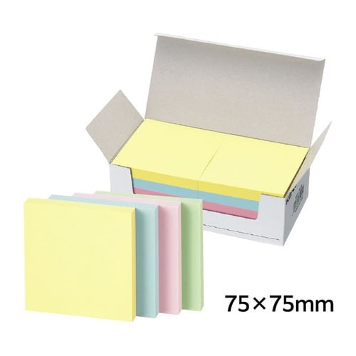 ふせん<K2> 75×75 4色 10冊入
