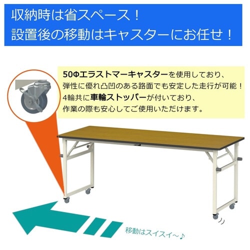 作業台折りタタミ移動式STRC1875N−II塩ビ