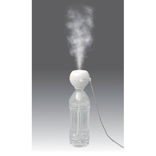 ペットボトル加湿器オーブ ホワイト