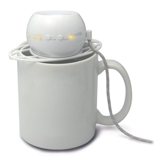 ペットボトル加湿器オーブ ホワイト