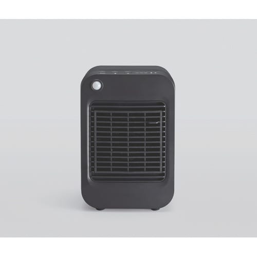 コンパクトセラミックヒーター600W ブラック