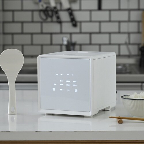 キューブ型マイコンジャー 炊飯器 2合炊き