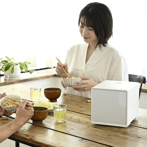キューブ型マイコンジャー 炊飯器 2合炊き