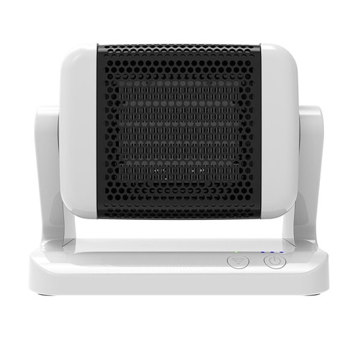 コンパクトセラミックヒーター300W ホワイト