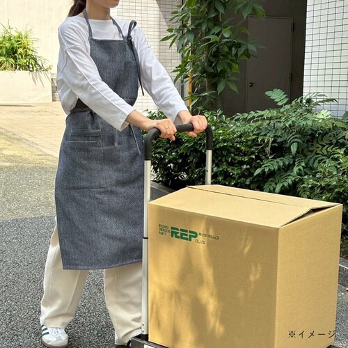 ワークエプロン デニム風 男女兼用 作業用