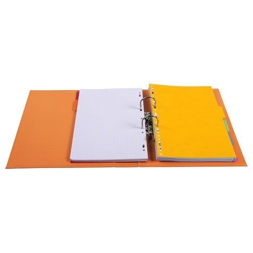 レバーアーチファイル A4 2穴 オレンジ