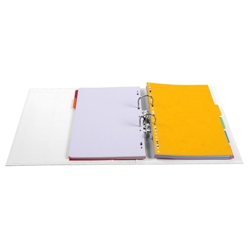 レバーアーチファイル A4 2穴 ホワイト