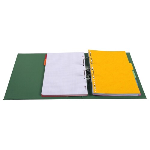 レバーアーチファイル A4 2穴 ダークグリーン