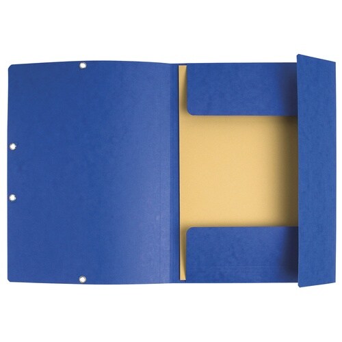 ゴム留めファイル A4 ブルー