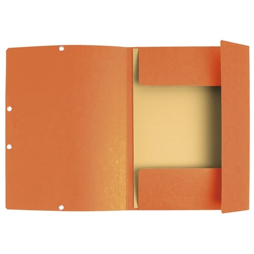 ゴム留めファイル A4 オレンジ