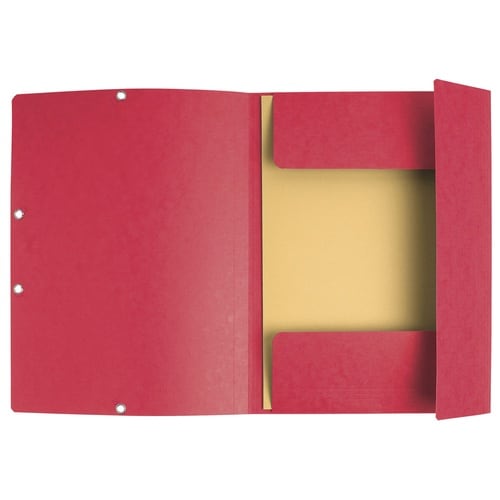 ゴム留めファイル A4 レッド