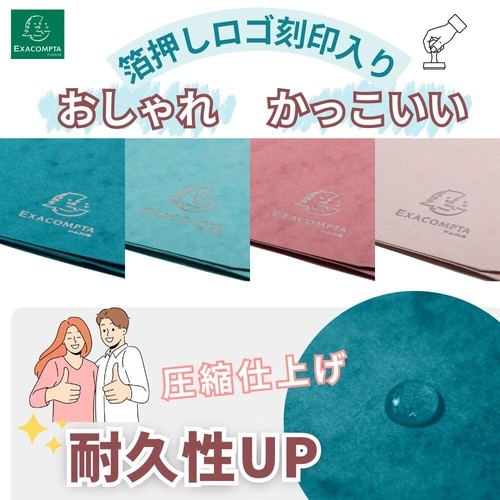 ゴム留めファイル A4 レッド