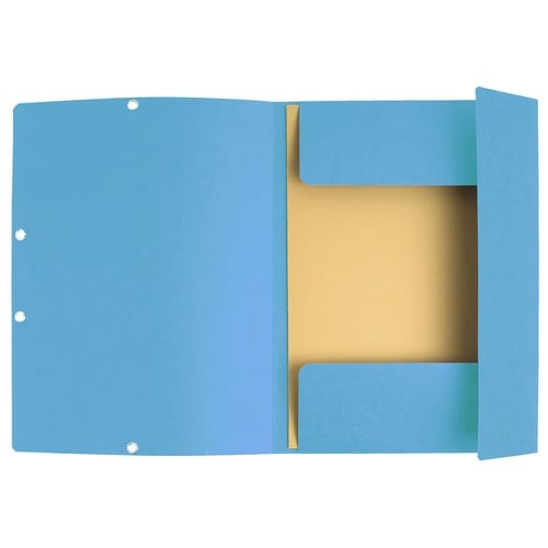 ゴム留めファイル A4 ターコイズ