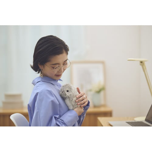 AIペットロボット Moflin(シルバー)