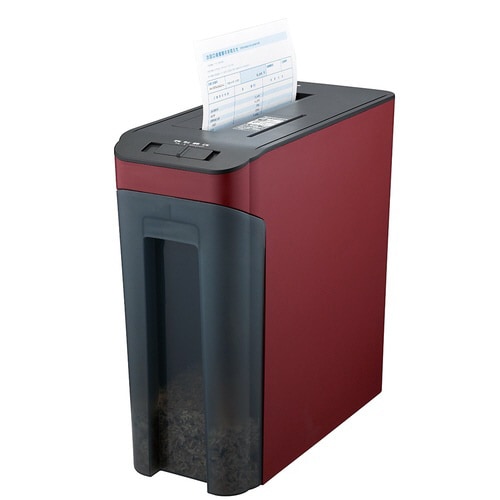 パーソナルシュレッダ /ワインレッド