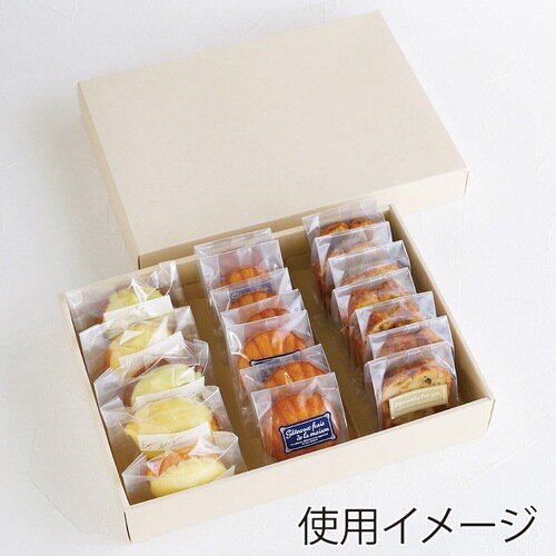 94923 無地エコギフトBOX L 仕切付