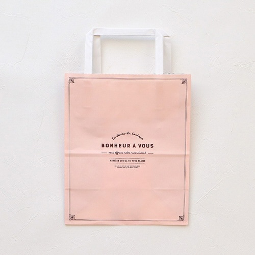 95573 ペーパーバッグ ボヌールピンク18−1